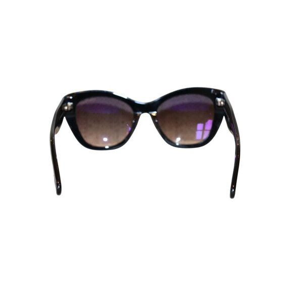Tom Ford Womens Cat-Eye Black Sunglasses With Gradient Lenses Made In Italy main image 5